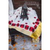 PHULKARI-WHITE SECRET  Hand Embroidered Phulkari